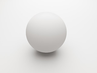 Image showing White ball