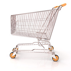 Image showing Shopping cart isolated