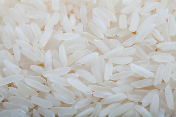 Image showing Long grain rice