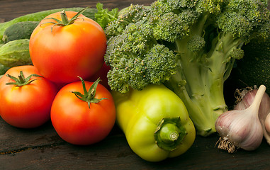 Image showing Fresh vegetables