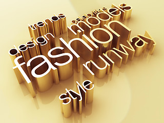 Image showing Fashion world