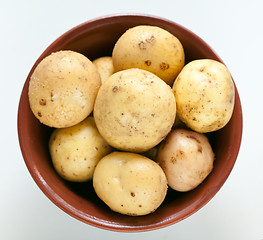 Image showing Fresh potatoes