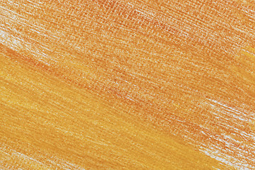 Image showing orange abstract on artist canvas