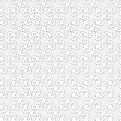 Image showing Abstract background - whimsical vintage seamless pattern