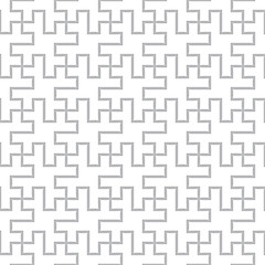 Image showing Geometric seamless abstract floor design pattern