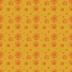 Image showing Seamless pattern with holes like a cheese