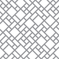 Image showing Abstract floor background - seamless diagonal pattern