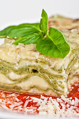 Image showing lasagna