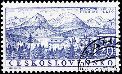 Image showing Strbske Pleso Stamp