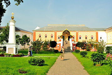 Image showing “House (palace, chambers) of the Romanov boyars” in the Ipatievsky (Ipatiev) Monastery in Kostroma, Russia