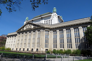 Image showing Croatian national state archives building in Zagreb, Croatia