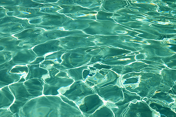 Image showing pure water in pool