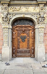 Image showing Gdansk old door