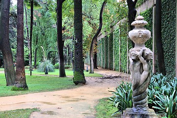 Image showing Alcazar Gardens, Seville