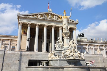 Image showing Vienna - Parliament