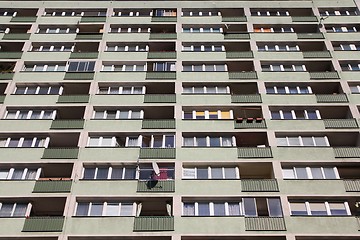 Image showing Apartment block