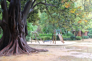 Image showing Park in Seville, Spain