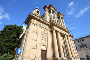 Image showing Warsaw - Carmelite church