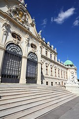 Image showing Belvedere in Vienna