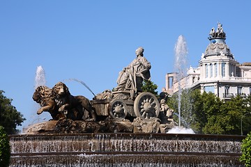 Image showing Cibeles fountain