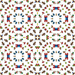 Image showing Toys pattern