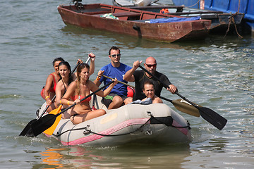 Image showing Belgrade regatta