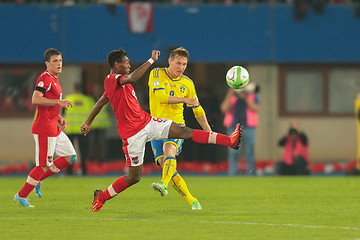 Image showing Austria vs. Sweden