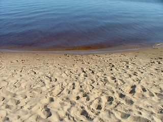 Image showing calm beach