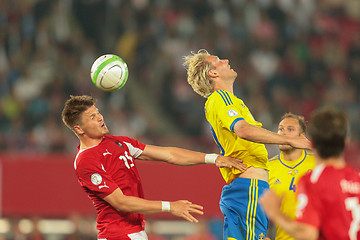 Image showing Austria vs. Sweden