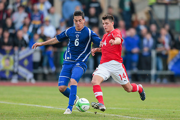 Image showing Austria vs. Bosnia and Herzegovina (U19)