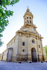Image showing Parish church of San Miguel in Cuzcurrita