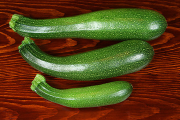 Image showing Green zucchini