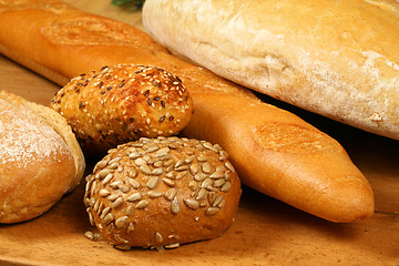 Image showing Fresh crunchy bread