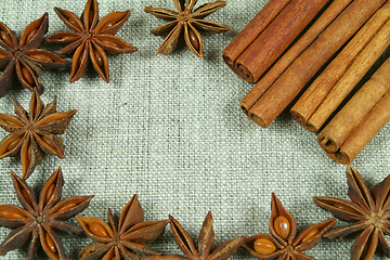 Image showing Frame of anise