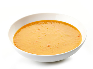 Image showing bowl of squash soup