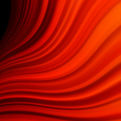 Image showing Red smooth twist light lines. EPS 10