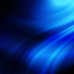 Image showing Blue smooth twist light lines background.