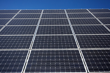 Image showing Solar panel background