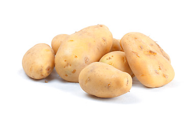 Image showing Pile of potatoes