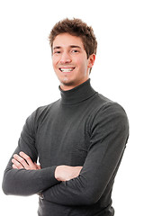 Image showing Smiling casual guy