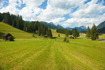 Image showing Alpine landscape