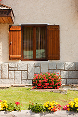 Image showing Rustic window