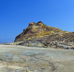 Image showing Sulfurous resort in Vulcano, Lipai, Sicily, Italy