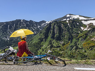 Image showing Fan of Le Tour de France