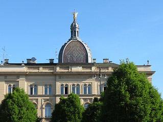 Image showing Starcevicev Dom building in Zagreb, Croatia