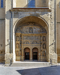 Image showing Parish Church of St. Thomas the Apostle in Haro 