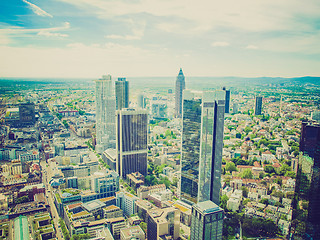 Image showing Retro look Frankfurt am Main