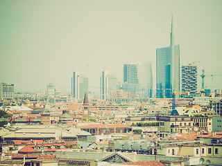 Image showing Retro look Milan, Italy