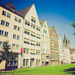 Image showing Retro look Koeln Koln