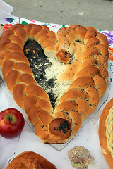 Image showing Delicious homemade Christmas bread